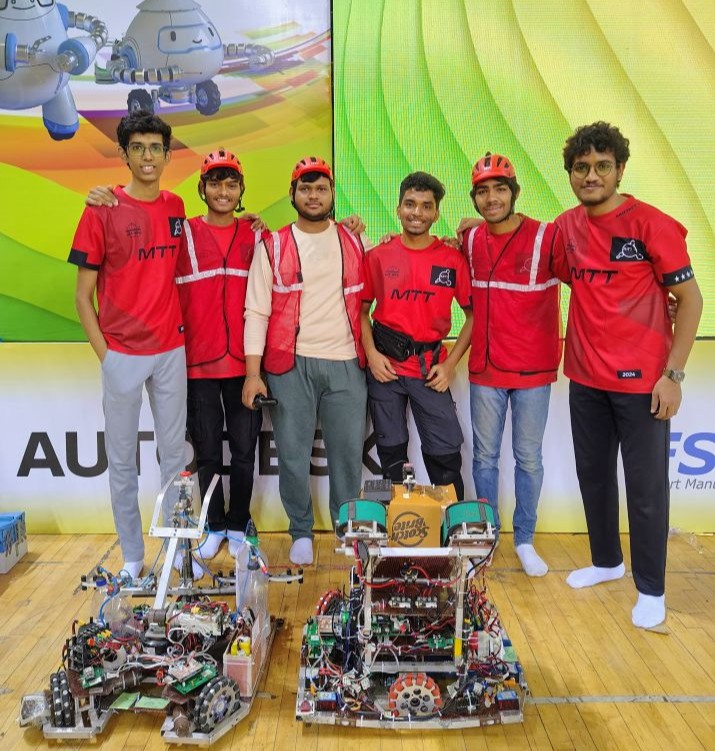 MIT-WPU Tech Team Achieves Remarkable Success at DD Robocon 2024