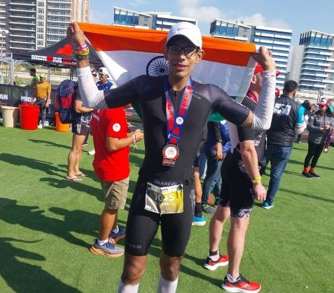 Rishil Gupta, Triathlon event