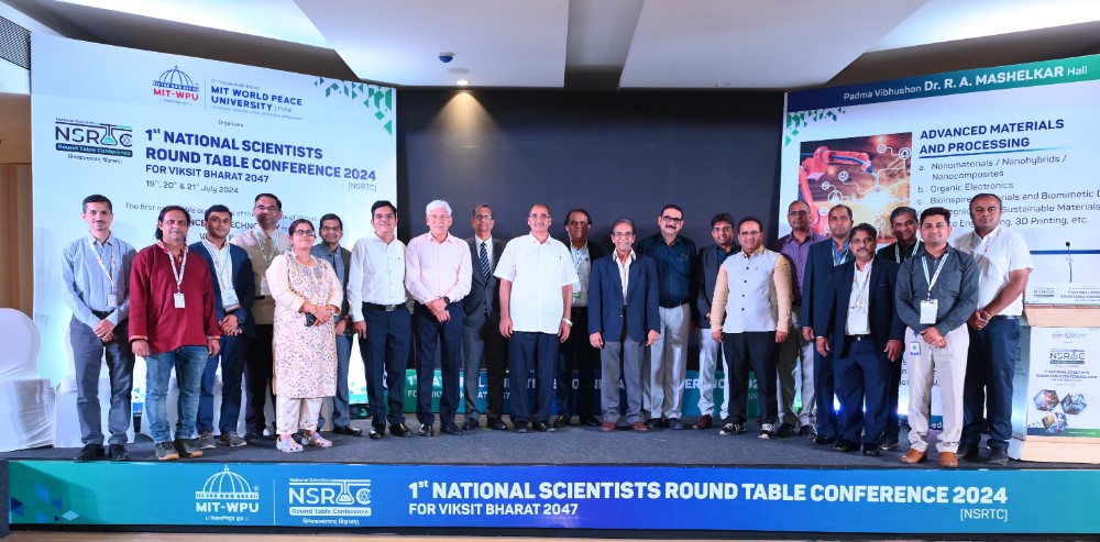 MIT-WPU Hosts Landmark 1st National Scientists Round Table Conference (NSRTC 2024)