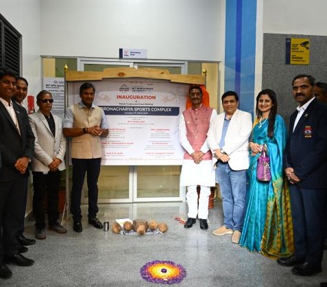 Dronacharya Sports Complex Inaugurated at MIT-WPU, Pune