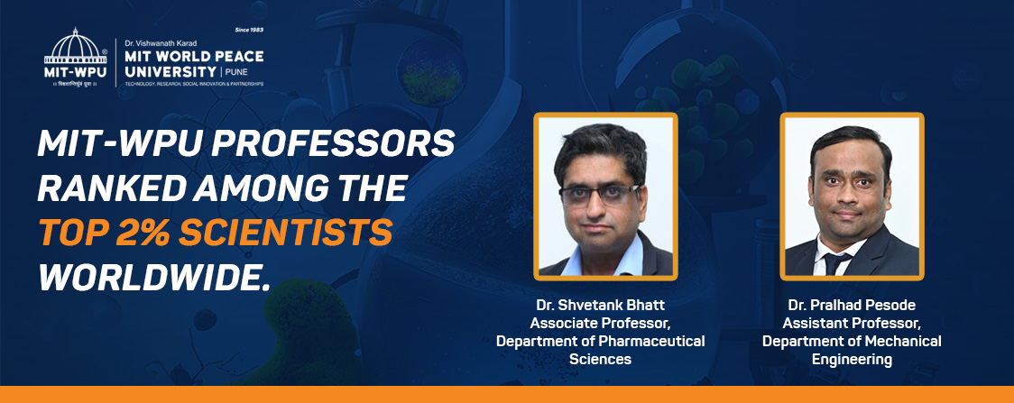 MIT-WPU Professors Ranked Among World’s Top 2% Scientists