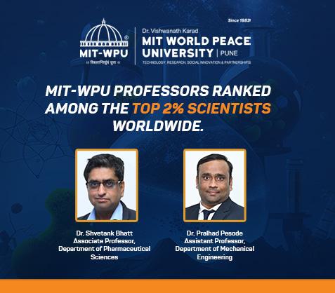 MIT-WPU Professors Ranked Among World’s Top 2% Scientists